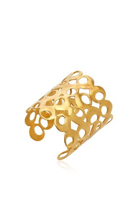 Nariguera 24k Gold-Plated Cuff By Cano | Moda Operandi