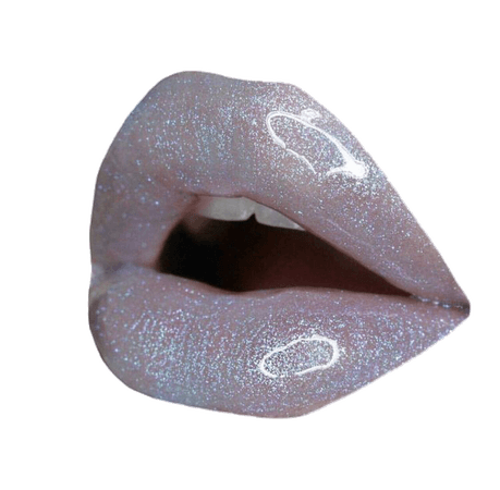 silver lips