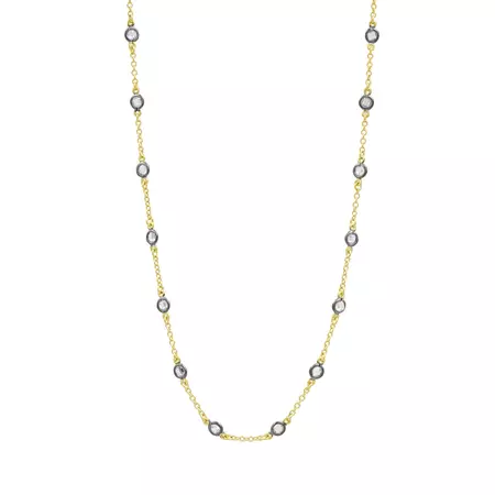 Mini Bezel Stone Necklace – FREIDA ROTHMAN