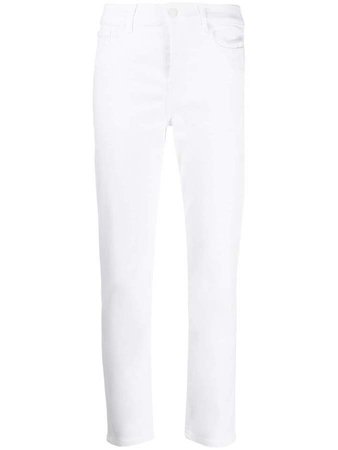 High-Rise Skinny Cropped Jeans