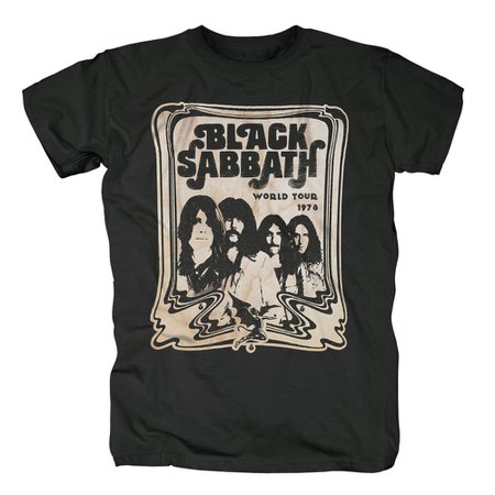 Backstreetmerch | World Tour '78 (Black) | T-Shirt