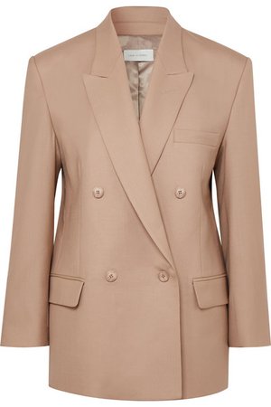 LOW CLASSIC | Oversized double-breasted wool blazer | NET-A-PORTER.COM