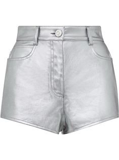silver shorts