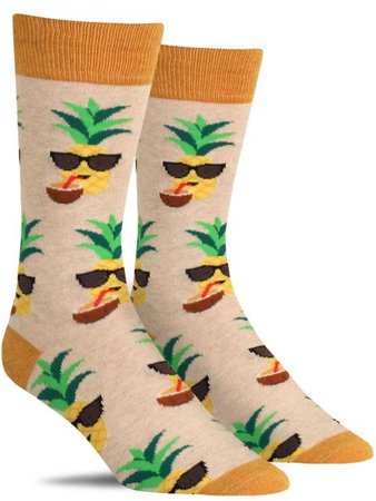 Aloha Pineapple Socks | Men's