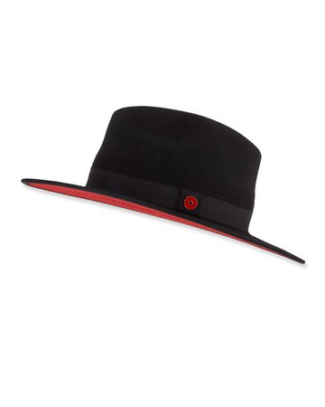Keith and James QUEEN RED BRIM HAT | Neiman Marcus