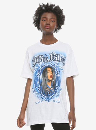 Billie Eilish Blue Airbrush Girls T-Shirt