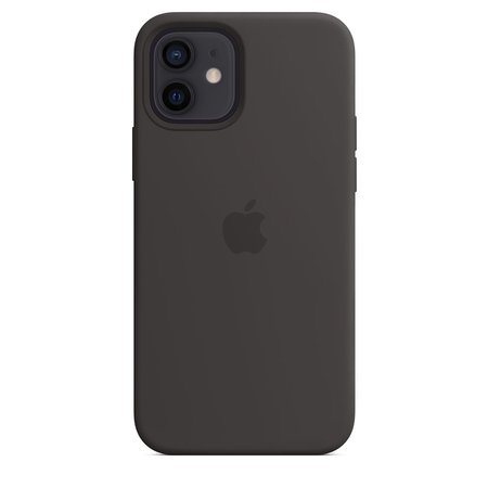iPhone 12 | 12 Pro Silicone Case with MagSafe - Black - Apple