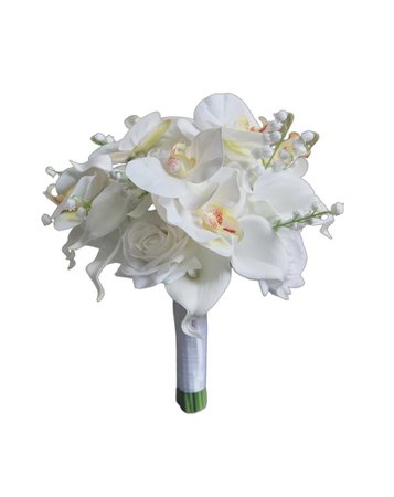 Bridal Bouquet, Silk Flower Bouquet, Calla Lily Bouquet, Orchid Bouquet, Bridesmaid Gifts, Wedding Flowers, Boho Wedding, Accessories