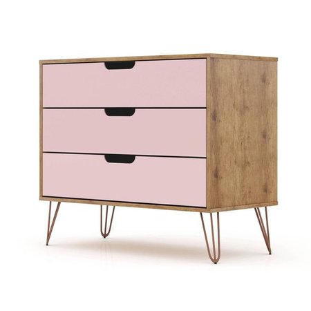Rockefeller Dresser Rose Pink - Manhattan Comfort : Target