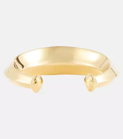 Polished Cuff Bracelet in Gold - Saint Laurent | Mytheresa