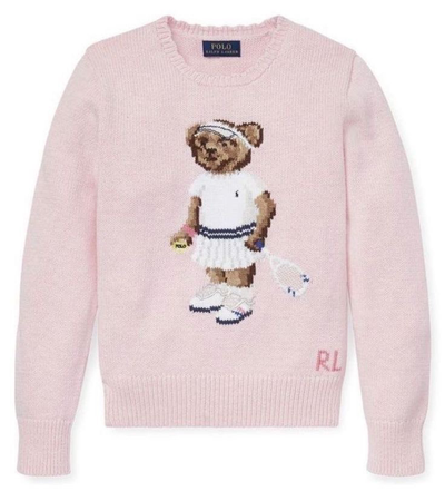 ralph lauren pink sweater