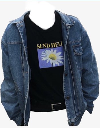 Jean jacket with shirt