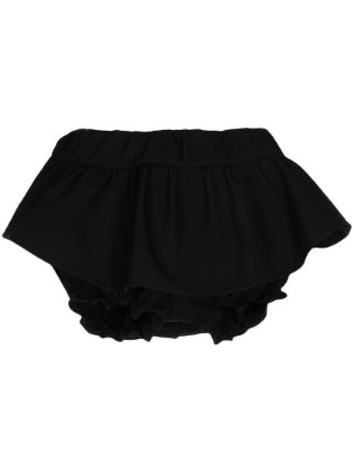 shushu tong skirt trimmed double layer shorts