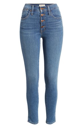 Women's 10-Inch High Waist Roadtripper Supersoft Skinny Jeans | Nordstrom