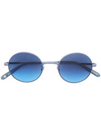 Garrett Leight Seville sunglasses blue & metallic 4024 - Farfetch