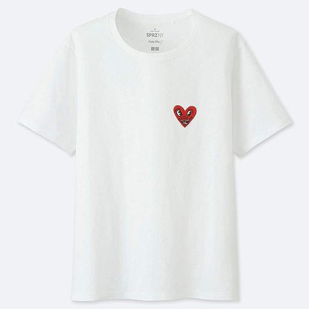 Women's Sprz Ny Short-sleeve Graphic T-Shirt (keith Haring)