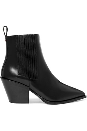 aeydē | Kate leather ankle boots | NET-A-PORTER.COM