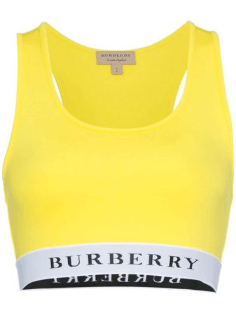 burberry yellow sport bra