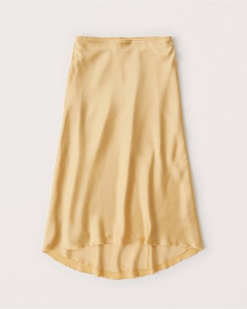 High-Low Midi Skirt