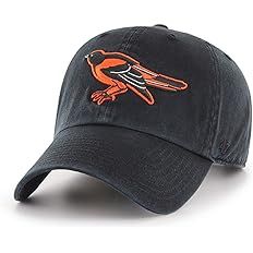Amazon.com: '47 Baltimore Orioles Cooperstown Clean Up Dad Hat Baseball Cap - Black, One Size : Sports & Outdoors
