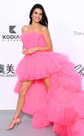 kendall jenner pink dress