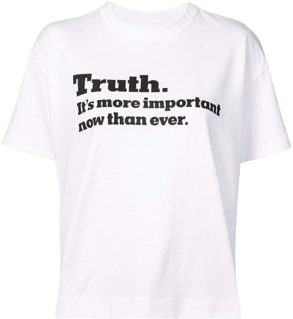Truth print T-shirt