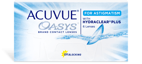 Acuvue Oasys for Astigmatism Contact Lenses | 1-800 Contacts