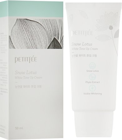 Ενυδατική και λευκαντική κρέμα προσώπου - Petitfee&Koelf Snow Lotus White Tone Up Cream | Makeup.gr