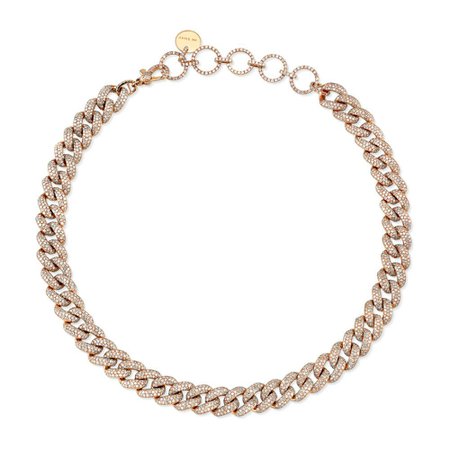 ESSENTIAL PAVE LINK CHOKER – SHAY JEWELRY