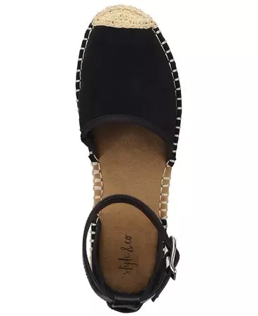 Style & Co Women's Paminaa Flat Sandals, Created for Macys - Macy's