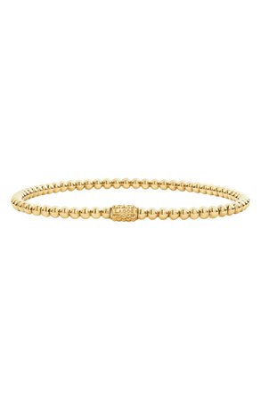 LAGOS Caviar Gold Ball Stretch Bracelet | Nordstrom