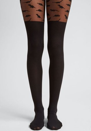 One of Life's Great Histories Tights Black | ModCloth