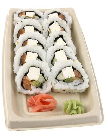 Nori Sushi Philadelphia Roll 10 piece | Hy-Vee Aisles Online Grocery Shopping