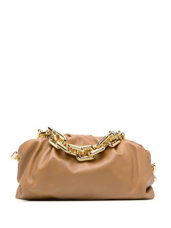 Bottega Veneta The Chain Pouch shoulder bag brown 620230VCP40 - Farfetch