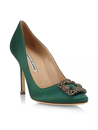 Women's Green Designer Shoes | Saks Fifth Avenue
