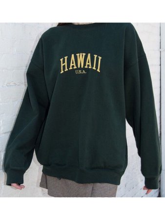 brandy melville hawaii sweatshirt