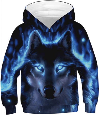 Alpha wolf hoodie cool
