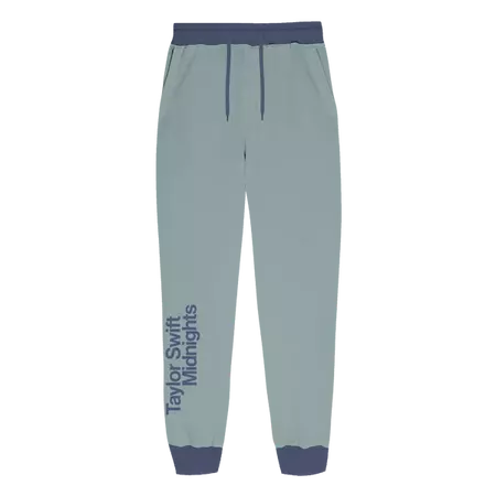Taylor Swift Midnights Teal Color Block Sweatpants – Taylor Swift Official Store