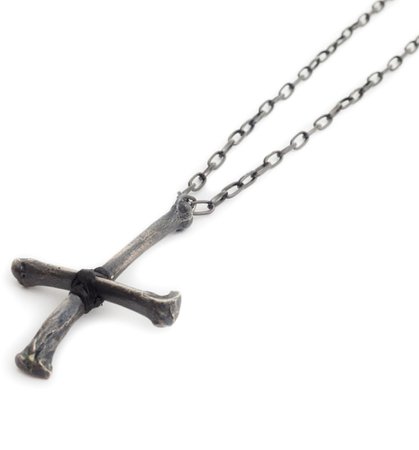 Jungle Tribe Inverted Cross Necklace : Delicious Boutique