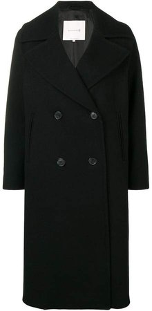 0001 oversized double breasted coat