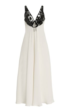 Sequined Silk Crepe Maxi Dress By Rodarte | Moda Operandi