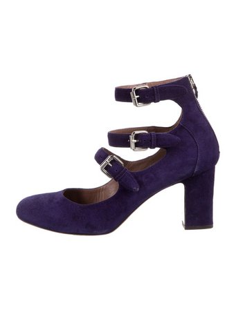 Tabitha Simmons Suede fancy simple Pumps - Shoes - TAB27830 | The RealReal