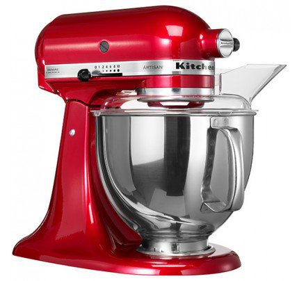 kitchen aid stand mixer red