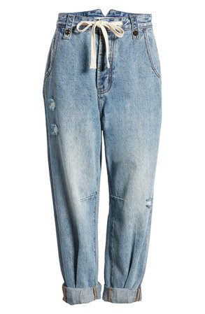 One Teaspoon Safari High Waist Loose Jeans (Venice) | Nordstrom