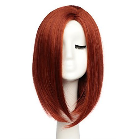 Amazon.com : BESTUNG Red Wig Short Bob Wigs Straight Hair Wigs for Women Party Cosplay Accessories Full Wig Natural Looking with Wig Cap 13 Inches : Beauty