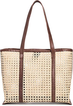 Amazon.com: Bembien Women's Margot Medium Tote, Chocolate, Brown, Tan, One Size : Clothing, Shoes & Jewelry