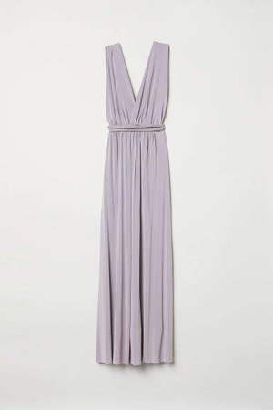 Multiway Long Dress - Purple