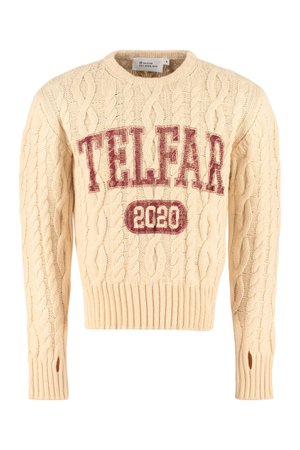 Telfar Cable Knit Pullover