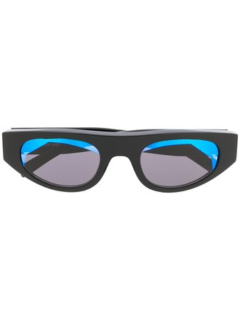 Thierry Lasry X Koché Futuristic Sunglasses COBALT Black | Farfetch