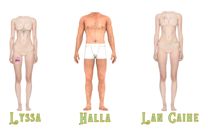 Dei5 Dance Line Body Bodies - Lyssa Halla Lan Caihe (UPDATE)